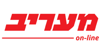 Maariv online logo, transfers to external website