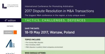 Dispute_Resolution_in_M&A_Transactions_Conference_-_Warsaw