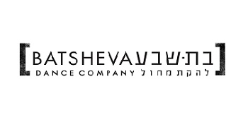 Batsheva dance company logo, transfers to external website