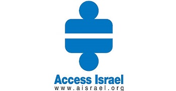 Access Israel logo, transfers to external website