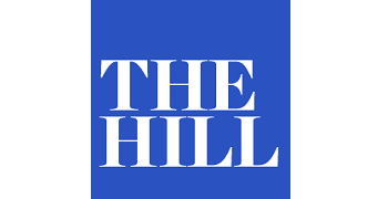 the hill logo, transfers to external website