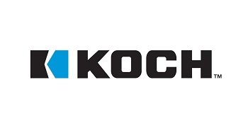 Koch Industries Logo, transfers to external website